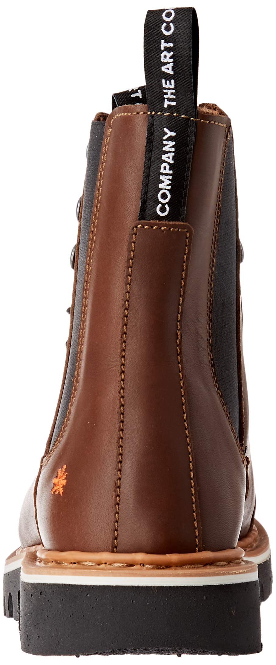 Art Toronto stivali unisex in pelle suola dentata