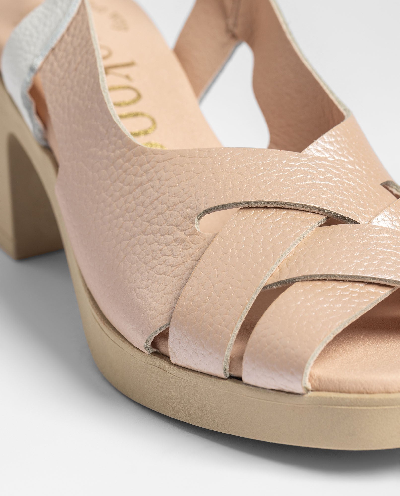 Yokono Blay 263 sandali tacco donna multicolore pelle