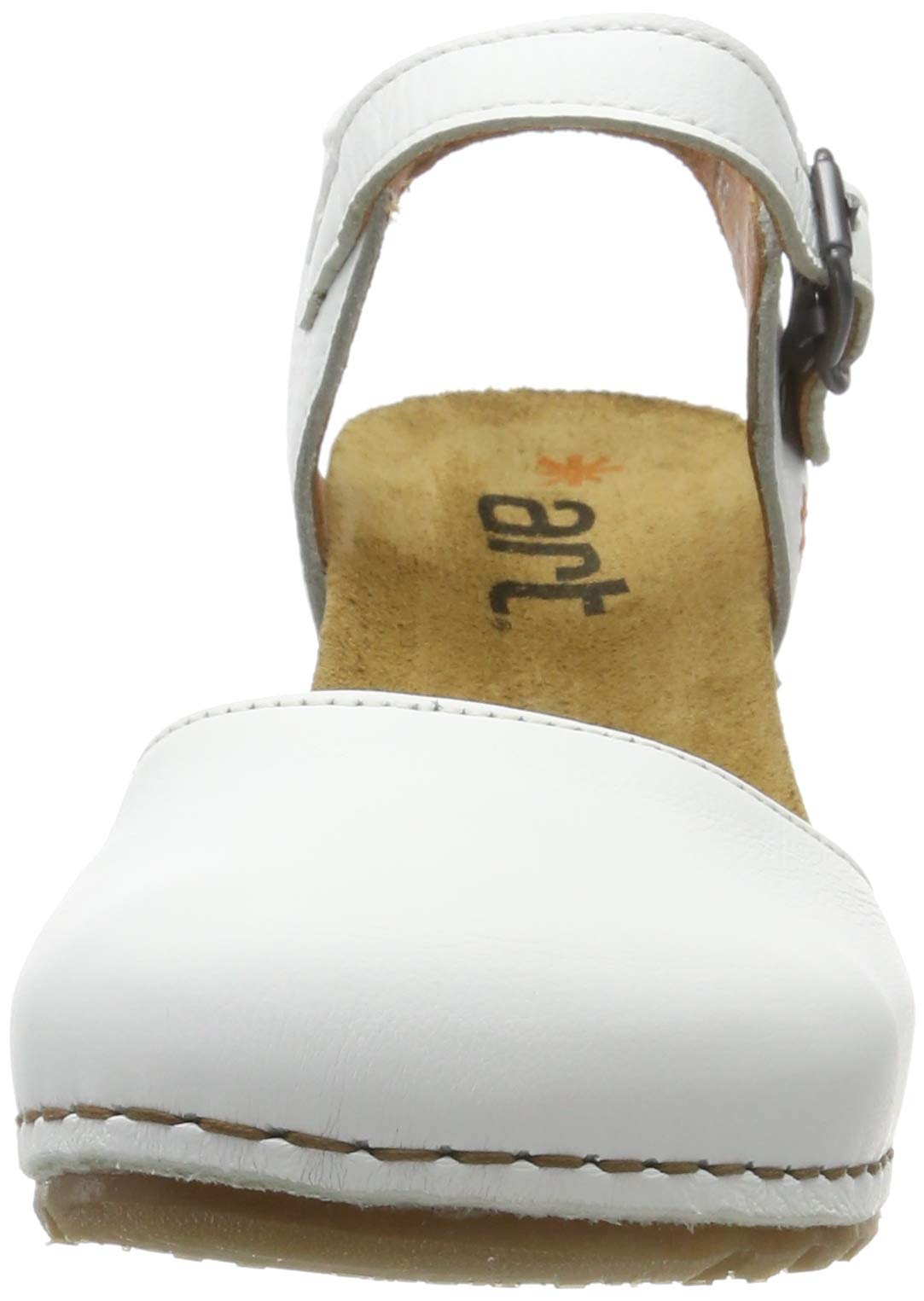 ART Borne sandali donna con chiusura retro zeppa legno