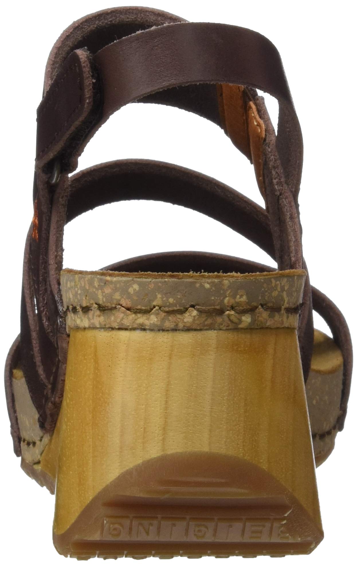ART Borne sandali donna punta aperta EU 40 zeppa legno