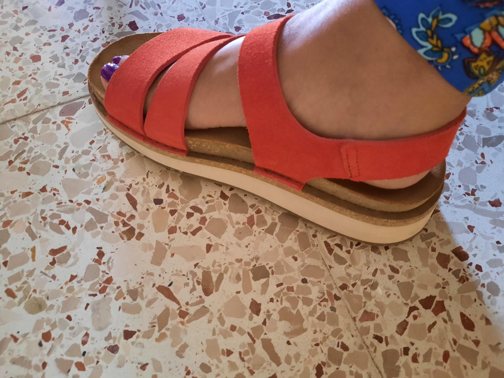 ART Vancouver sandali unisex punta aperta soletta sughero
