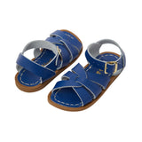 Salt-Water Original sandali bambino blu cobalto cuoio