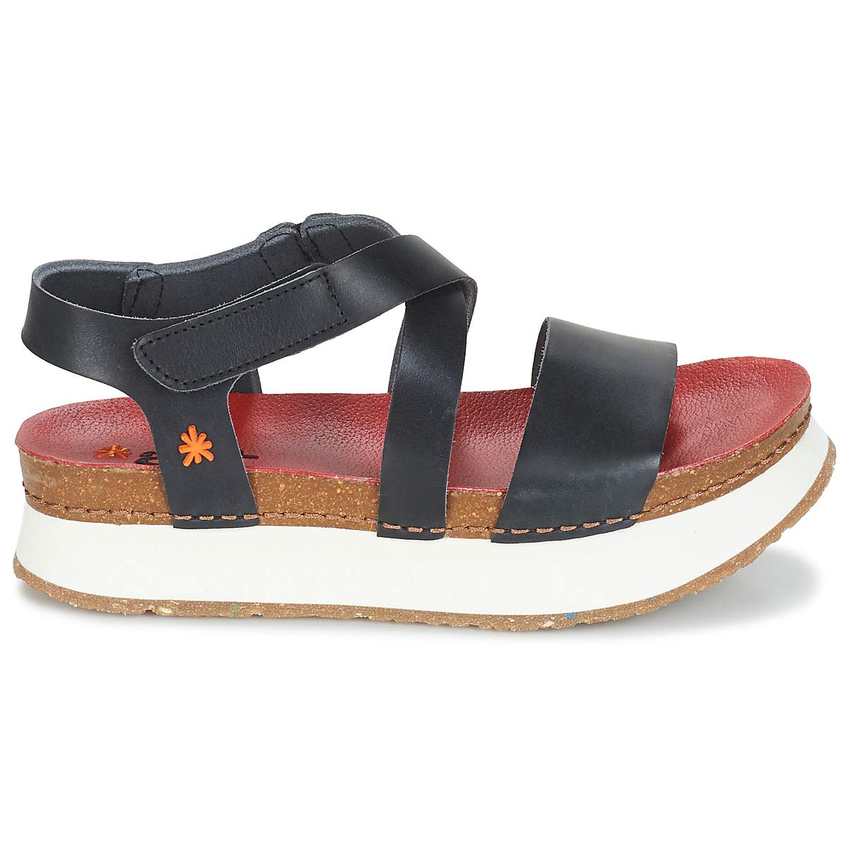 Art 0587 Mykonos sandali donna platform bio