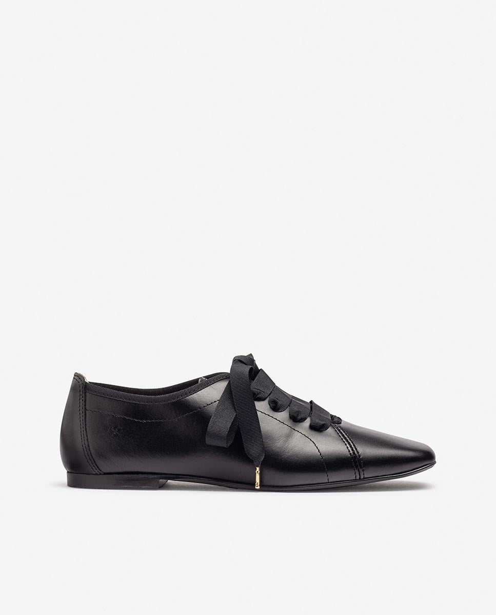 Yokono Lenna 001 ballerine nero pelle morbida