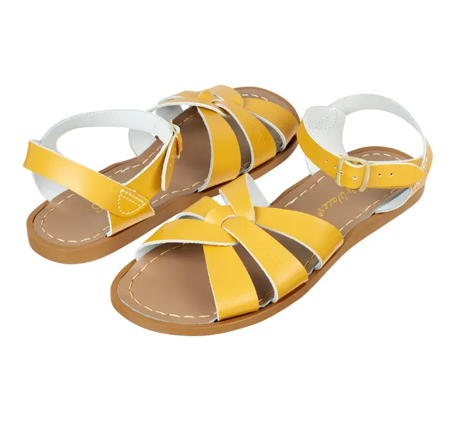 Salt-Water Sandals Original sandali donna senape in cuoio