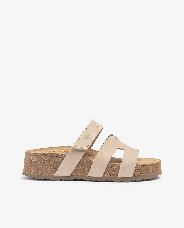 Yokono Wiwi-125 sandali plateau beige