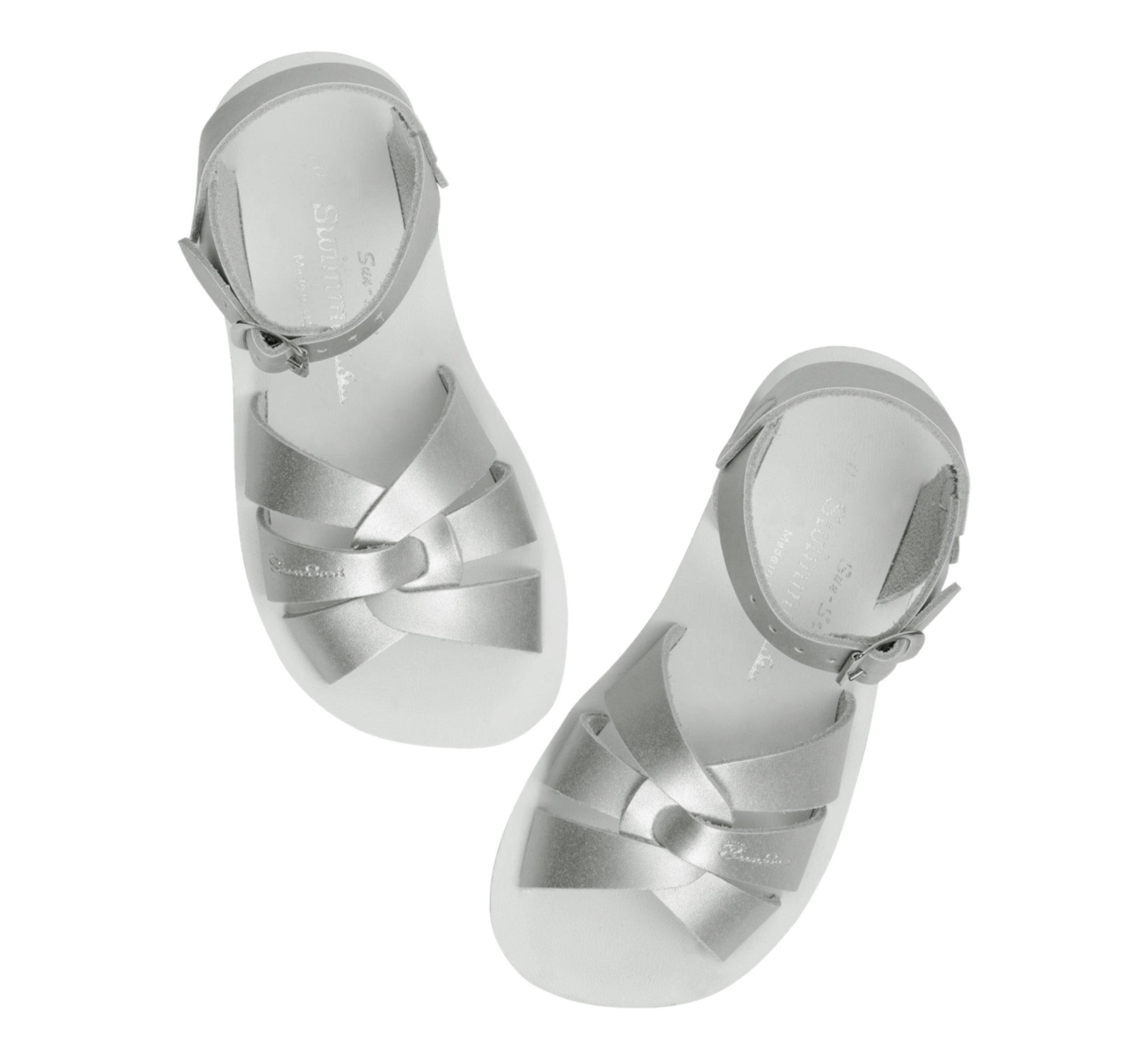 Salt-Water Swimmer Silver sandali bambini argento impermeabili