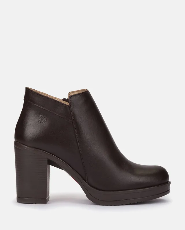 Yokono Pilsen 004 stivaletti donna marrone tacco 8,5 cm