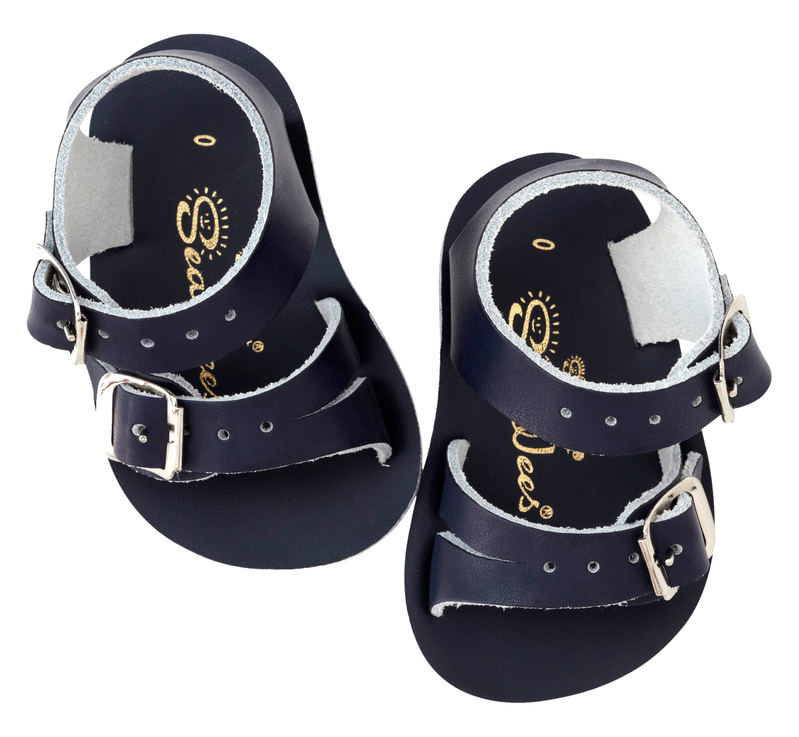 Salt-Water Sandals Seawee sandali neonato blu navy morbidi