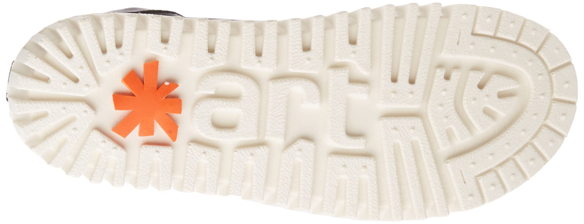 ART Brighton sneakers donna nero con plateau leggero