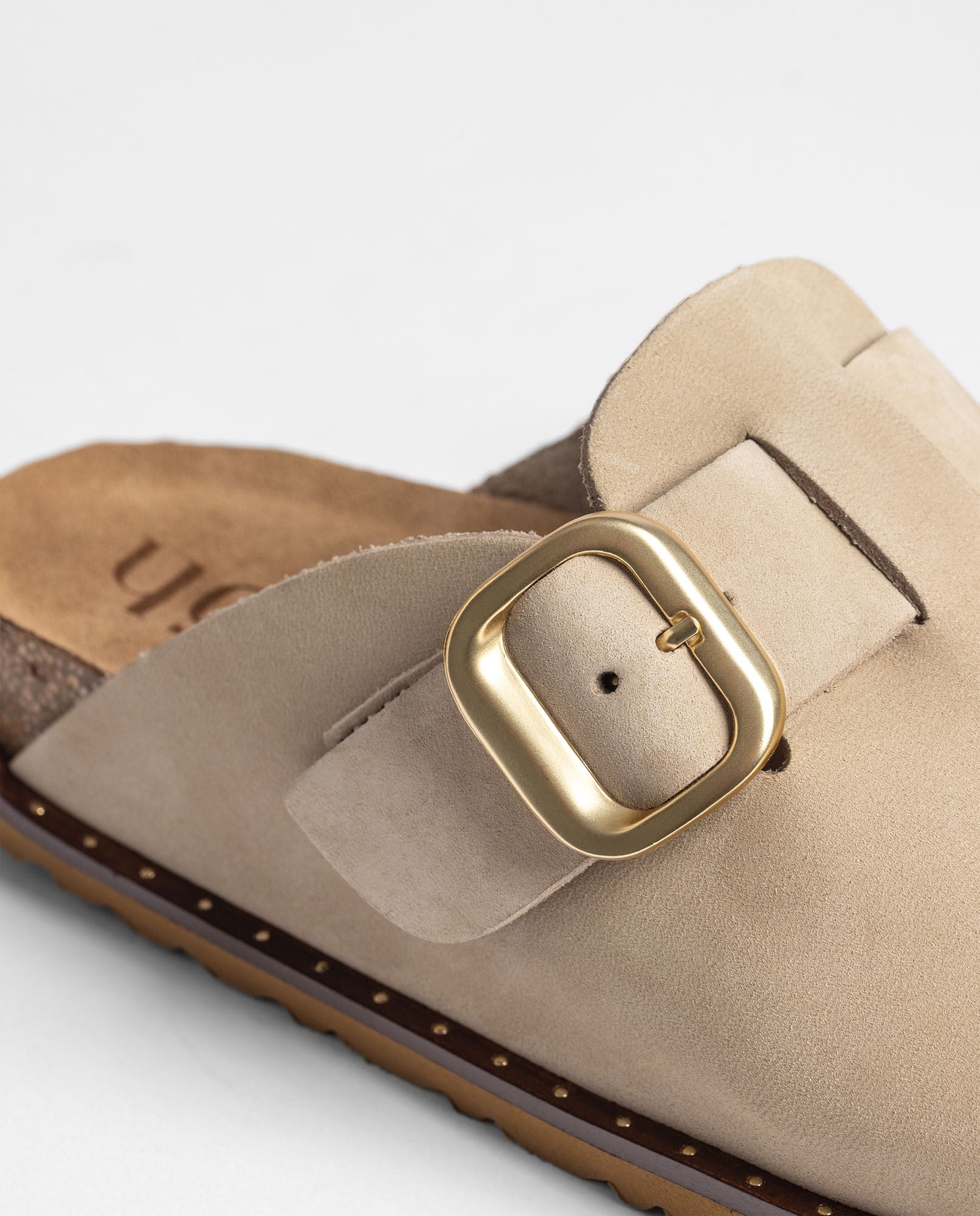 Yokono Bolus 599 zoccoli beige in pelle EU 35-42