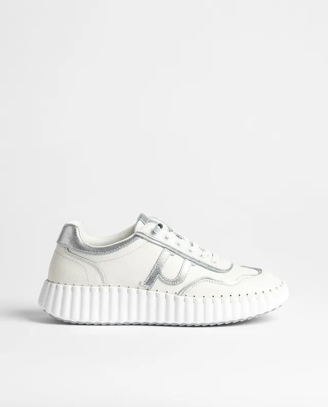 Yokono Vanna-105 sneakers argento pelle traspiranti