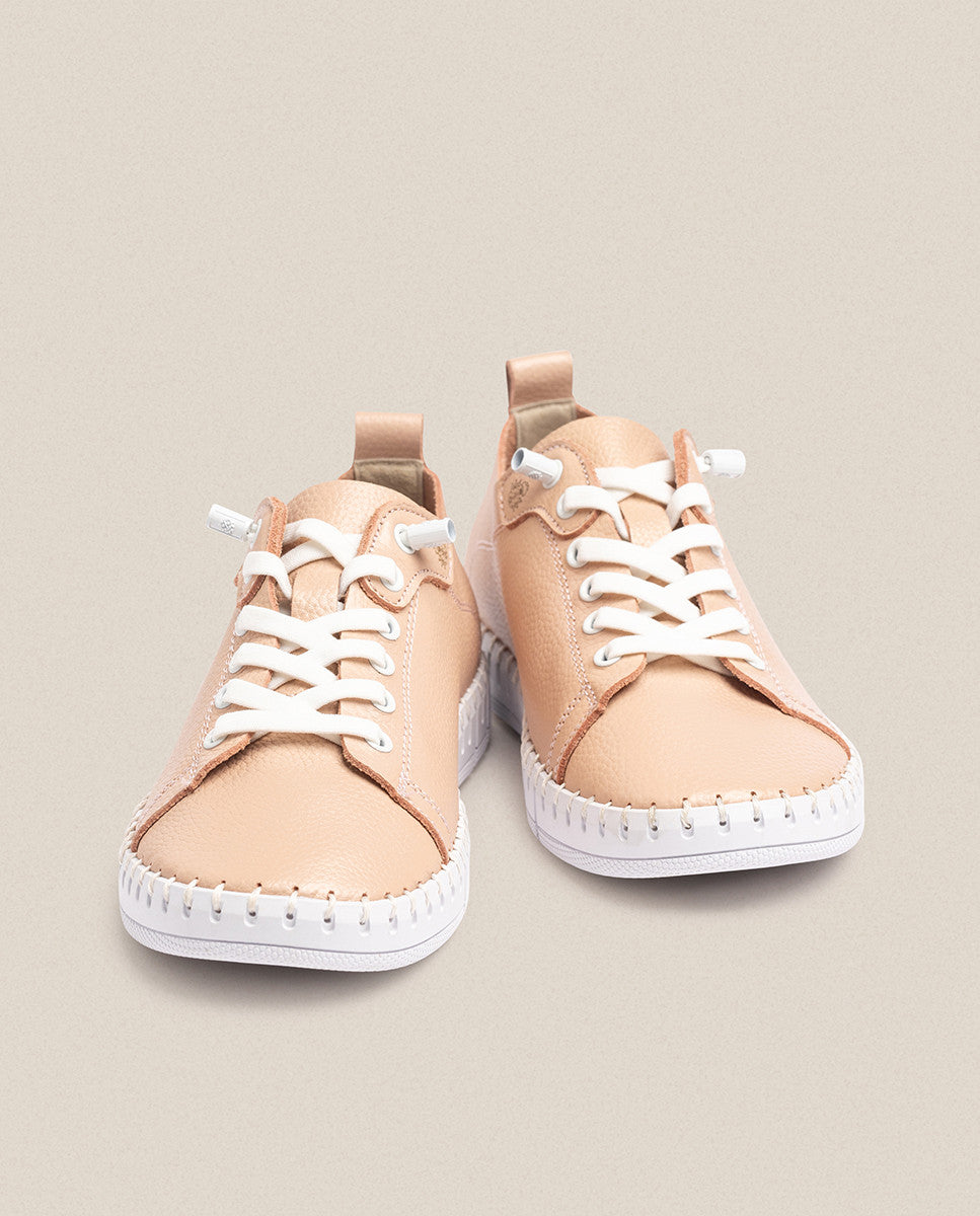Yokono Flow 004 sneakers donna rosa in pelle