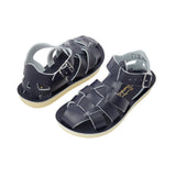 Salt-Water Shark sandali pescatore blu bambino in cuoio