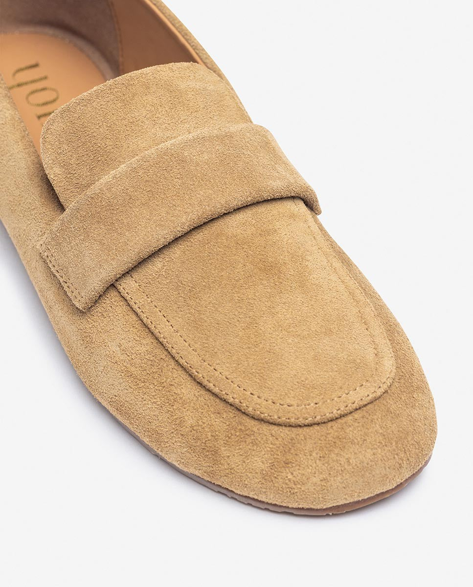 Yokono Tana 001 ballerine donna marrone camoscio