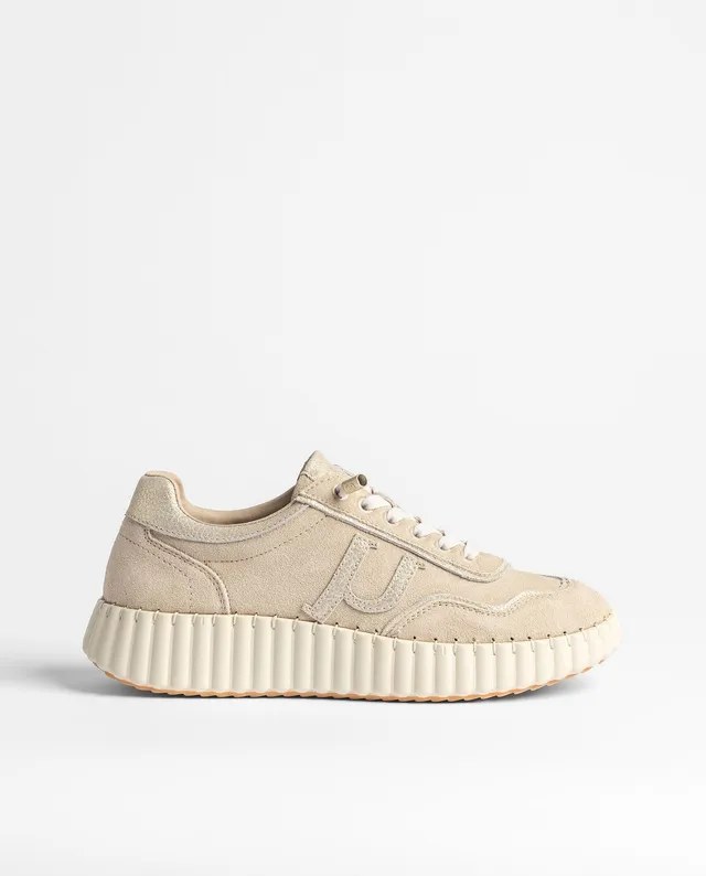 Yokono Vanna 105 sneakers donna dorato in pelle
