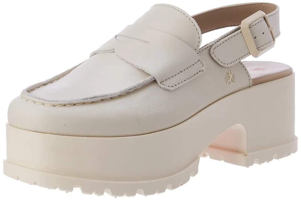 ART Manchester sandali con tacco donna con plateau