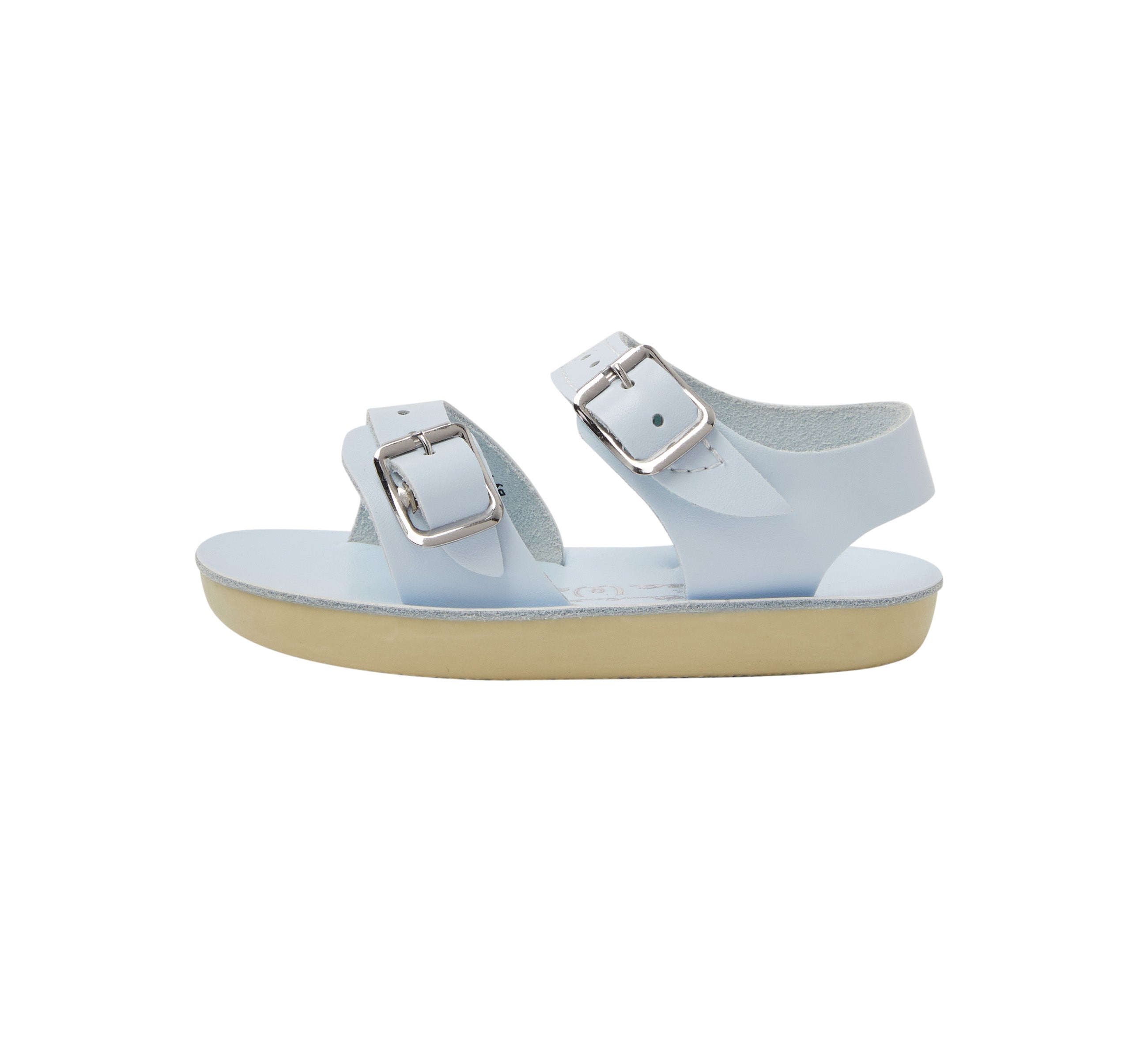 Salt-Water Seawee sandali bimbo azzurro chiaro in cuoio
