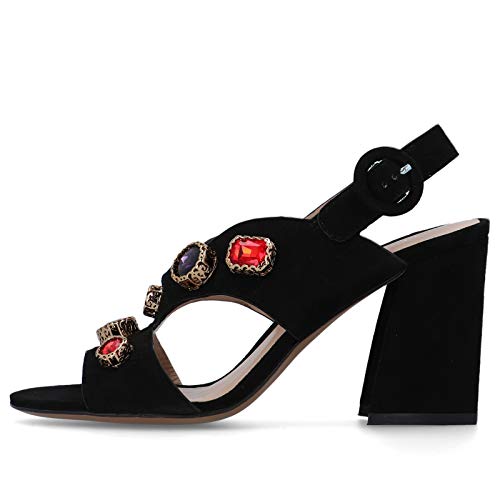 Bruno Premi Plu Jewly BZ3802 sandali donna nero 40 in pelle