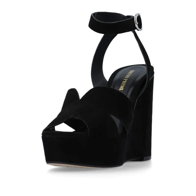 Bruno Premi OLY Trao BZ1813 sandali donna nero EU 37 pelle