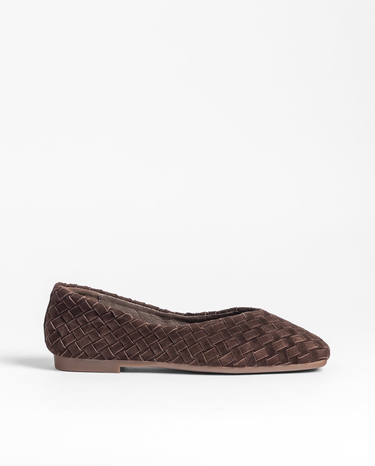 Yokono Denali-260 ballerine donna marrone pelle intrecciata