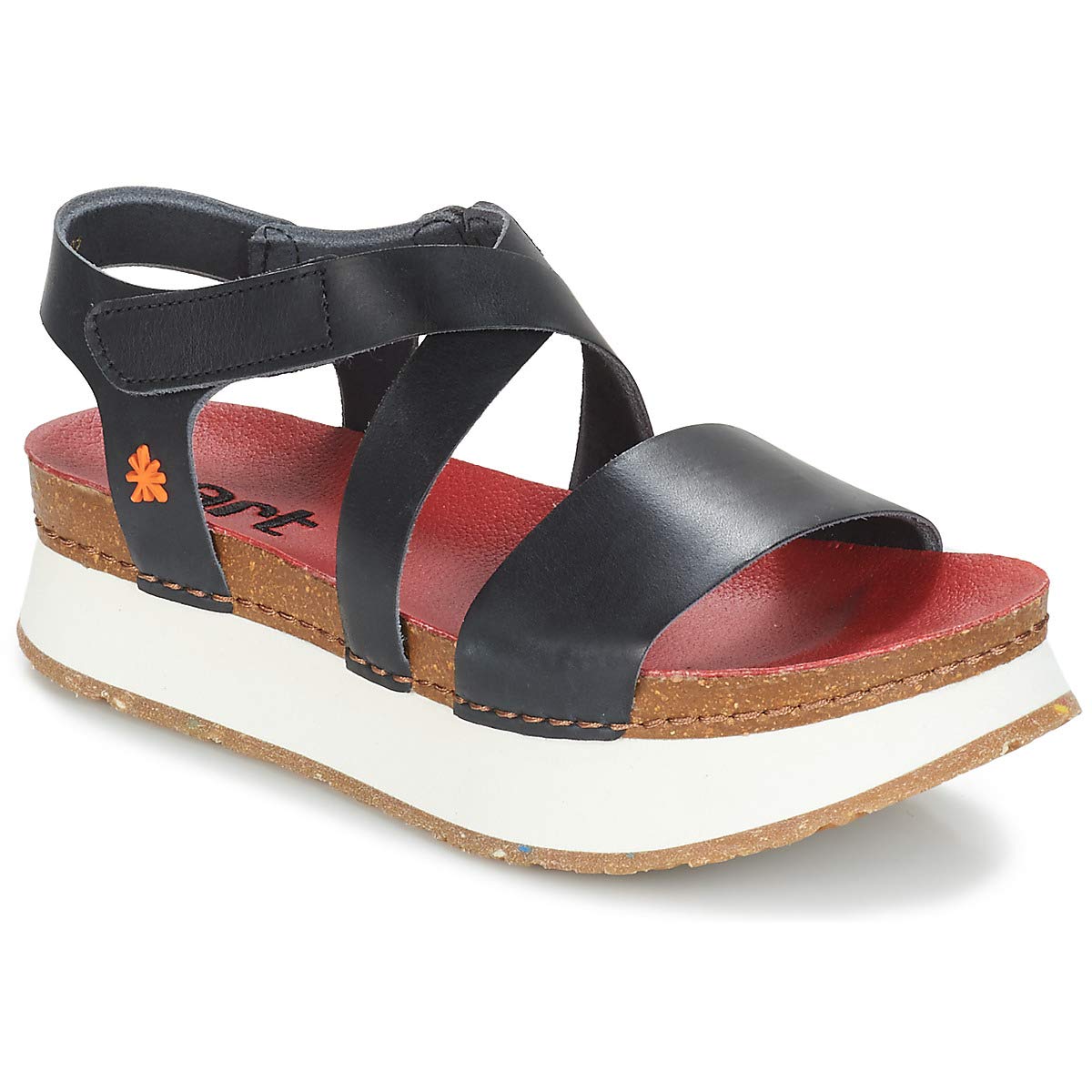 Art 0587 Mykonos sandali donna platform bio