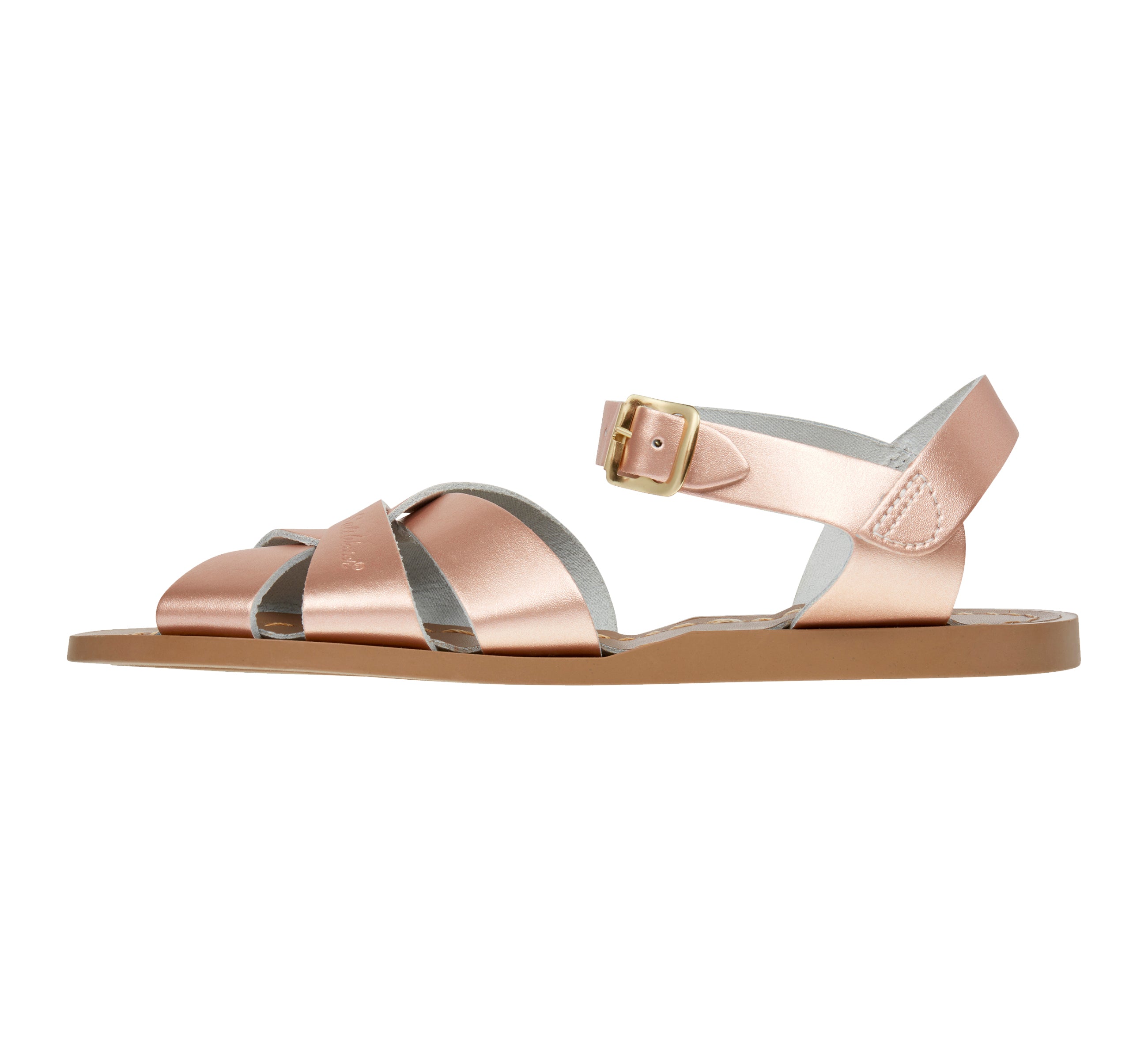 Salt-Water Original sandali donna oro rosa in cuoio