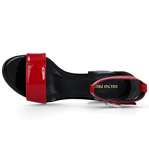 Bruno Premi Tou Ea BZ4001 sandali donna rosso 39 pelle