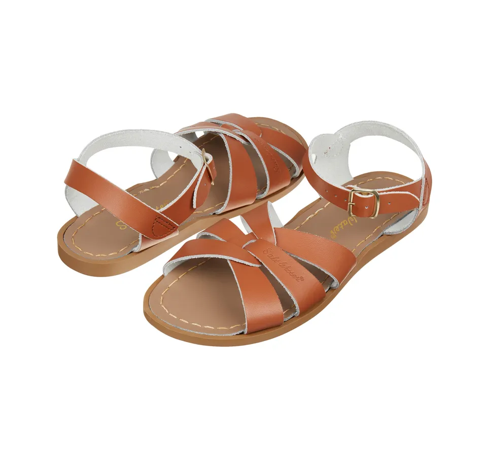 Salt-Water Sandals Original Tan sandali bimbo cuoio impermeabile