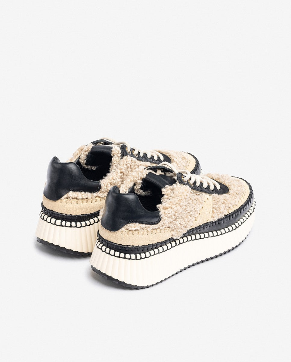 Yokono Clo 002 sneakers donna bianche in pelle
