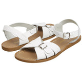 Salt-Water Sandals Classic sandali donna bianco in cuoio