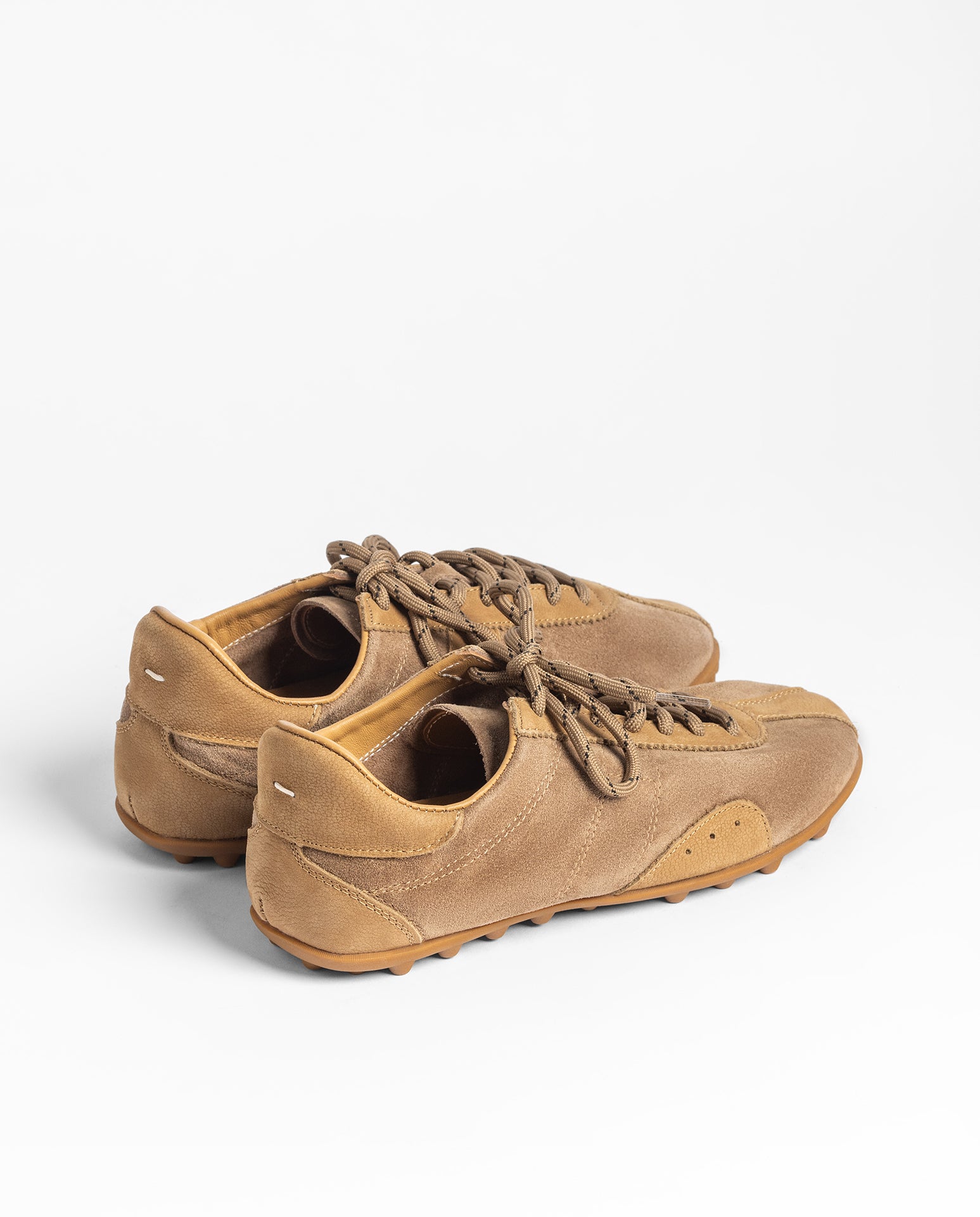 Yokono Lyon 262 sneakers beige in pelle