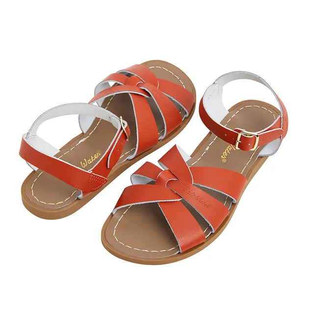 Salt-Water Original Paprika sandali donna rossi cuoio