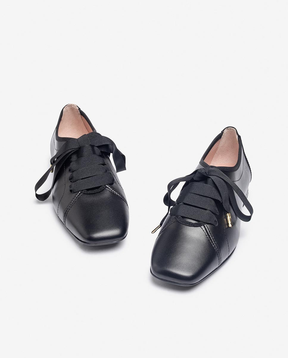 Yokono Lenna 101 ballerine nero pelle morbida