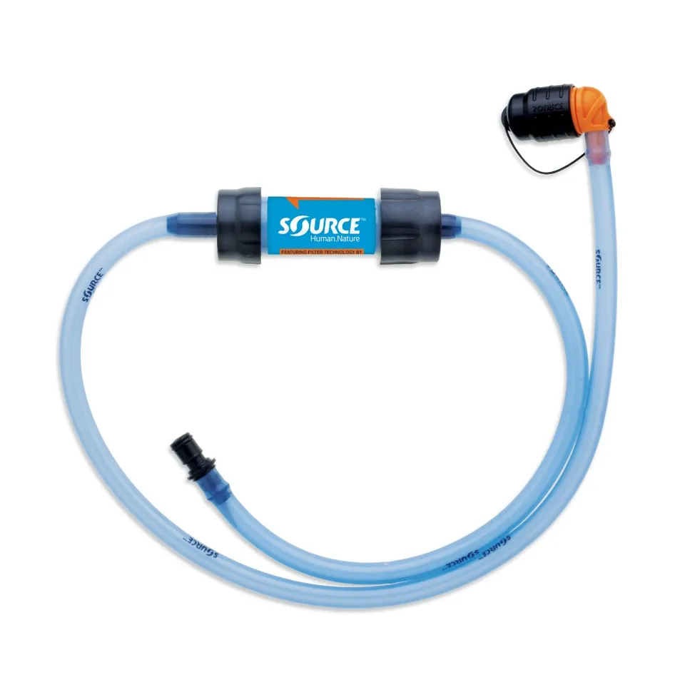 SOURCE Hydration Tube + Sawyer Filter Kit set con filtro