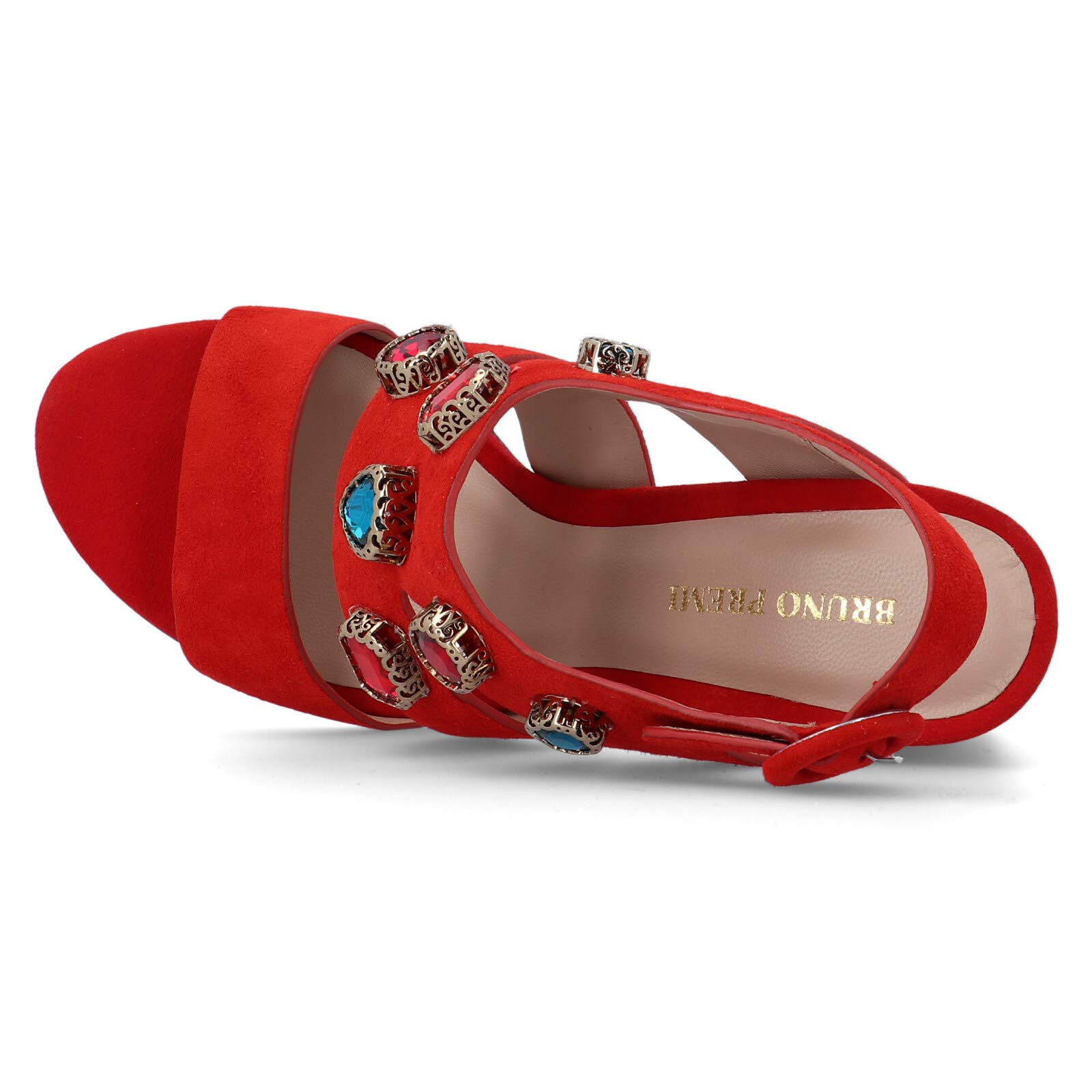 Bruno Premi PLU Jow BZ3801 sandali donna rosso EU 39 pelle
