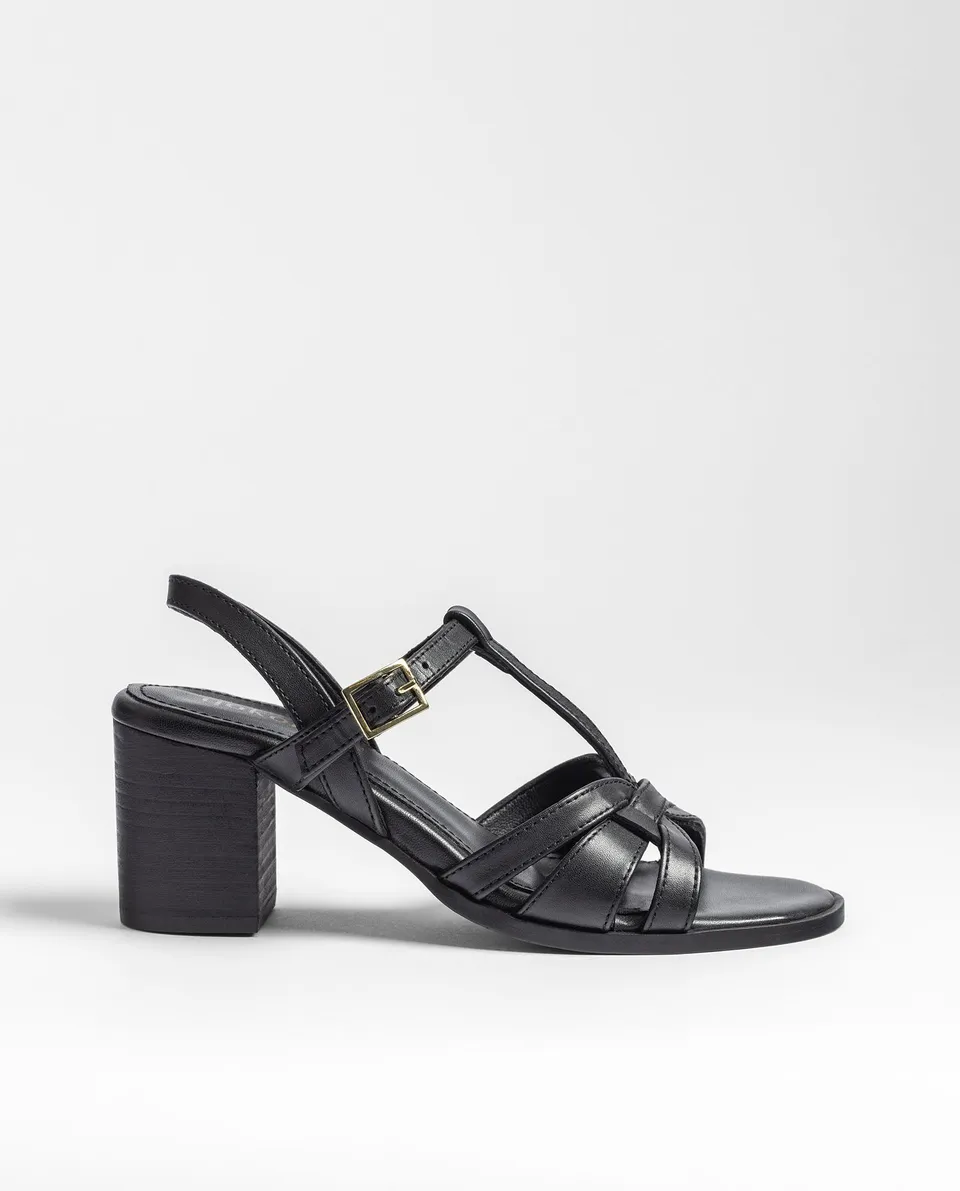 Yokono DUGI-252 sandali tacco nero eleganti