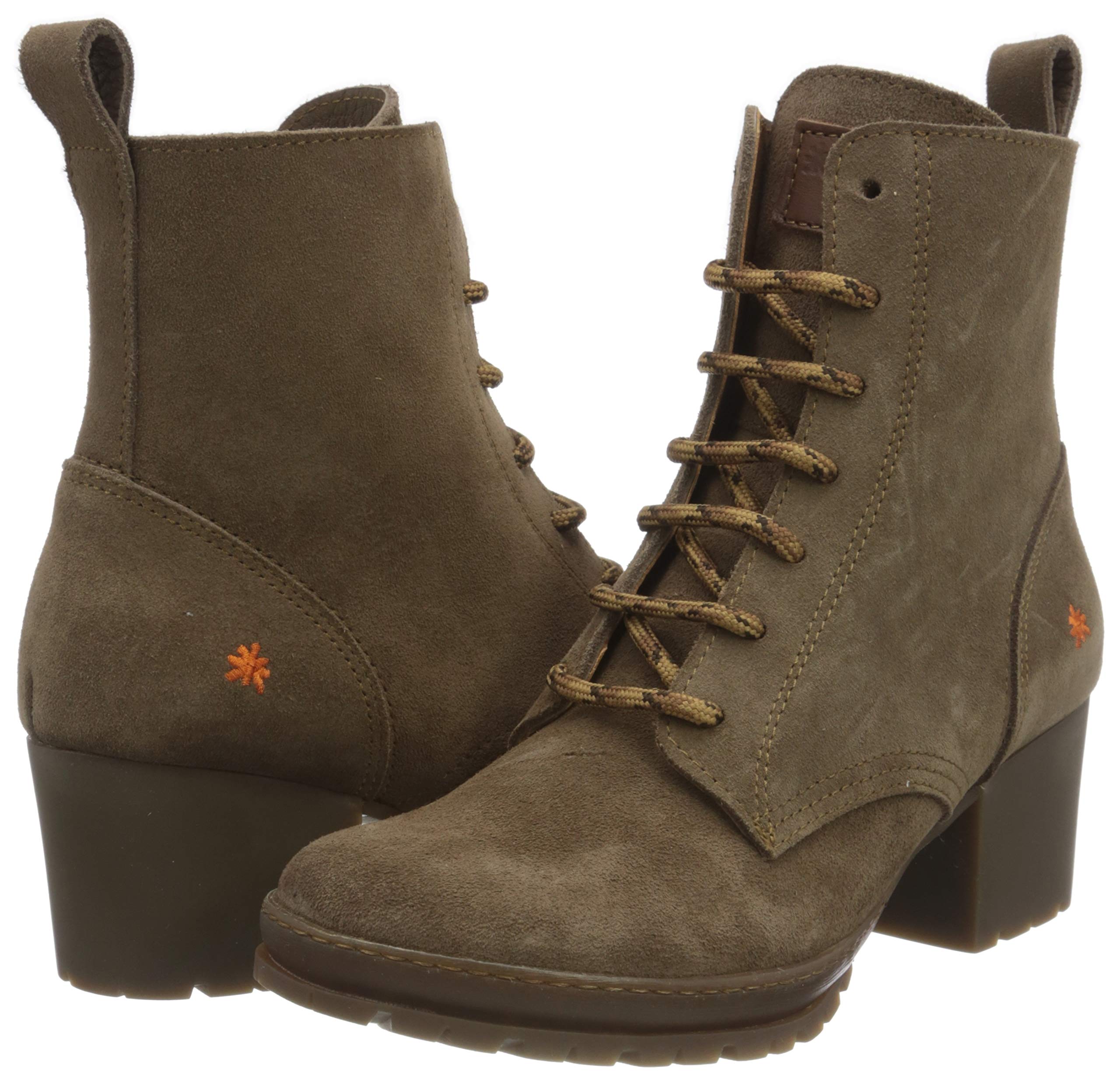 Art Candem mocassino donna con tacco e suola in gomma