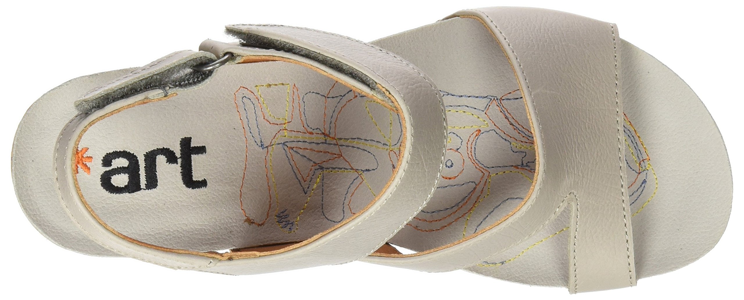 ART Güell sandali donna 42 EU grigio fog zeppa