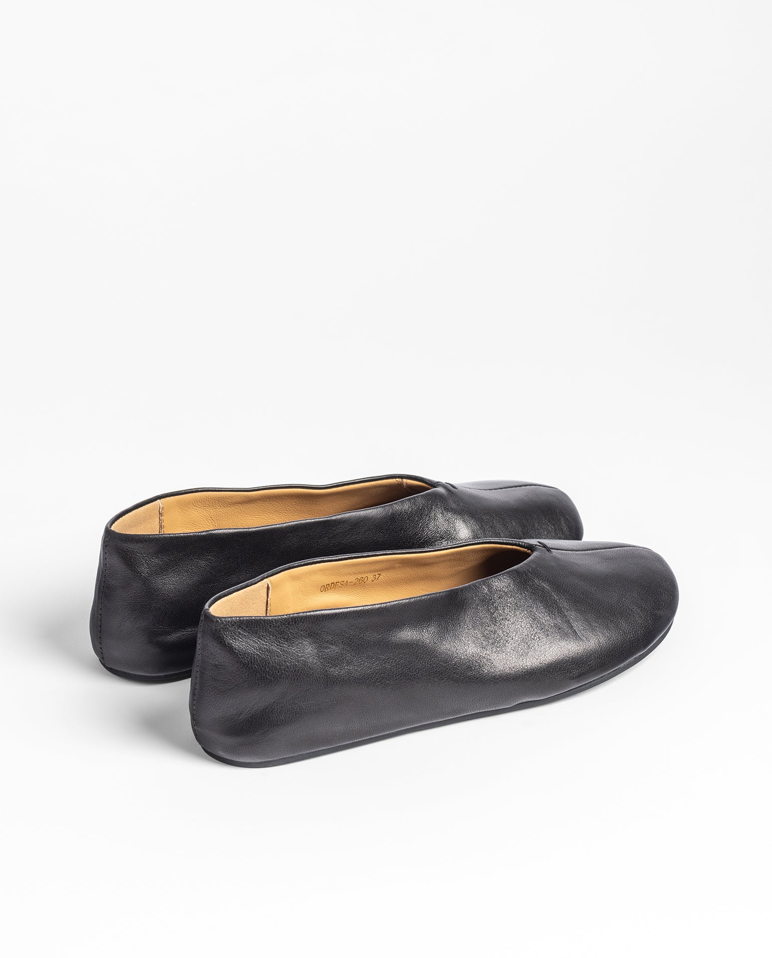 Yokono Ordesa 260 ballerine nere in pelle