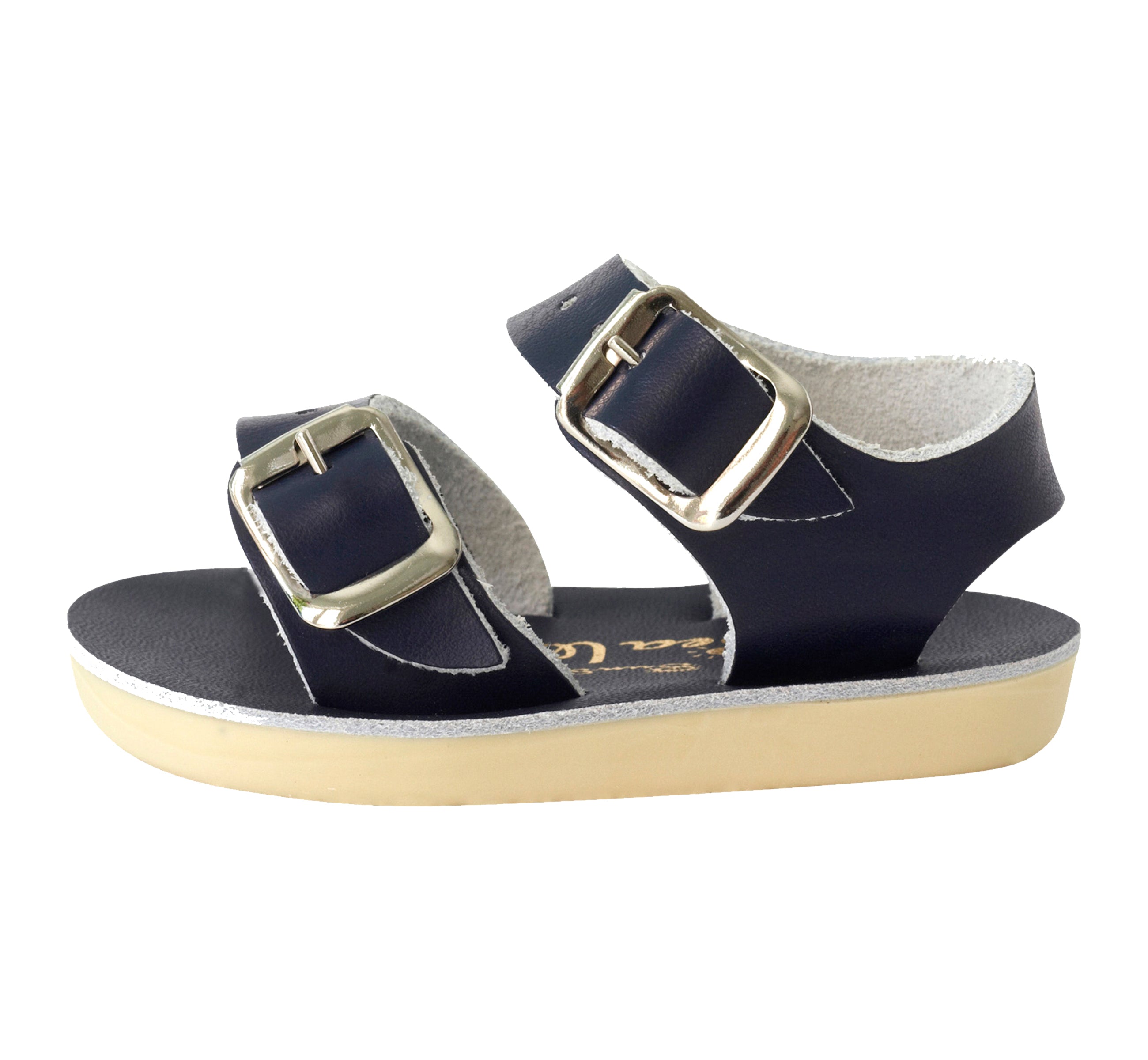 Salt-Water Sandals Seawee sandali neonato blu navy morbidi