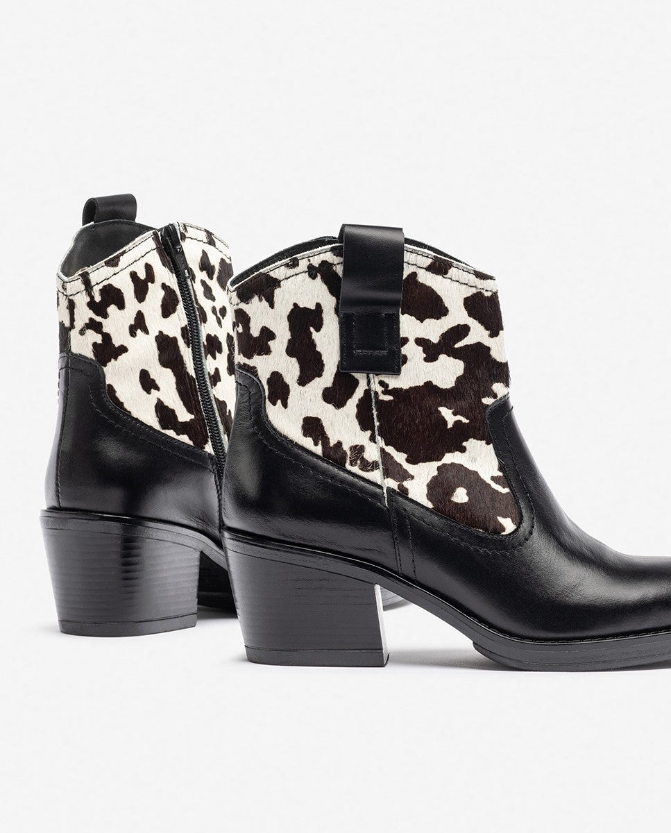 Yokono Brava 002 stivaletti donna nero tacco 6 cm