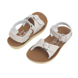Salt-Water Sandals Surfer sandali bambini beige stone cuoio