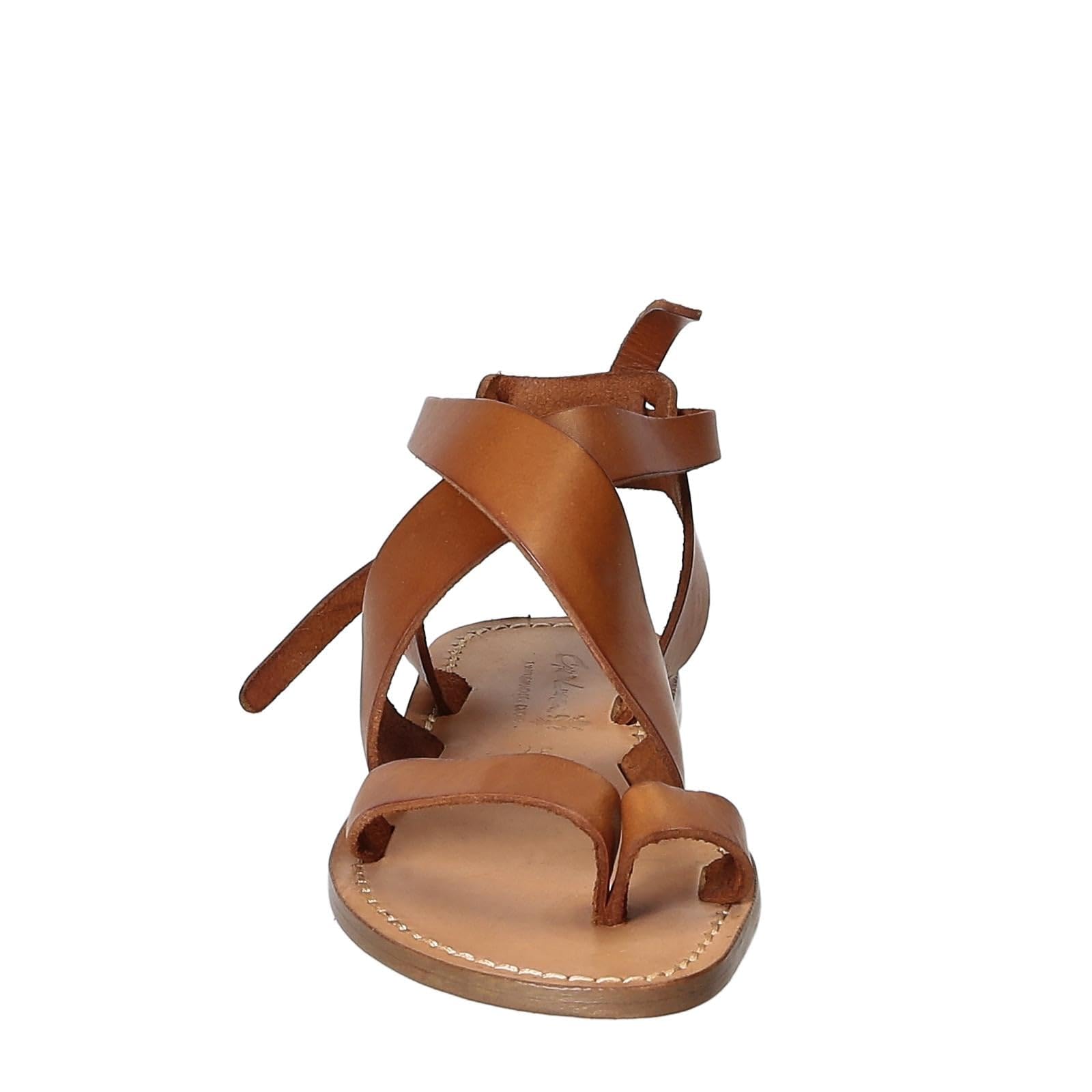 Gianluca Classica sandali donna cuoio 36 EU in pelle