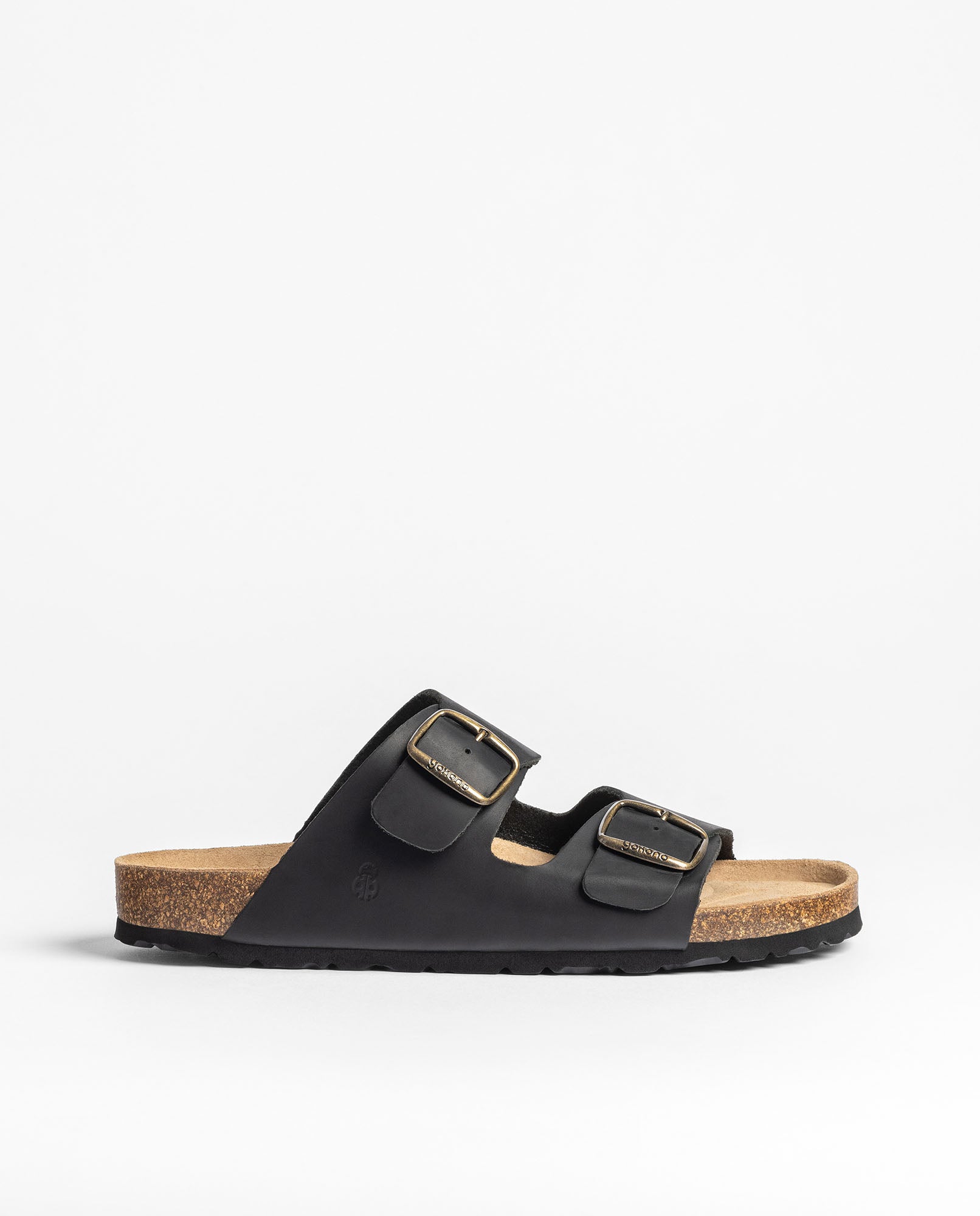 Yokono MACAM-150 sandali uomo nero fibbia EU 39-46
