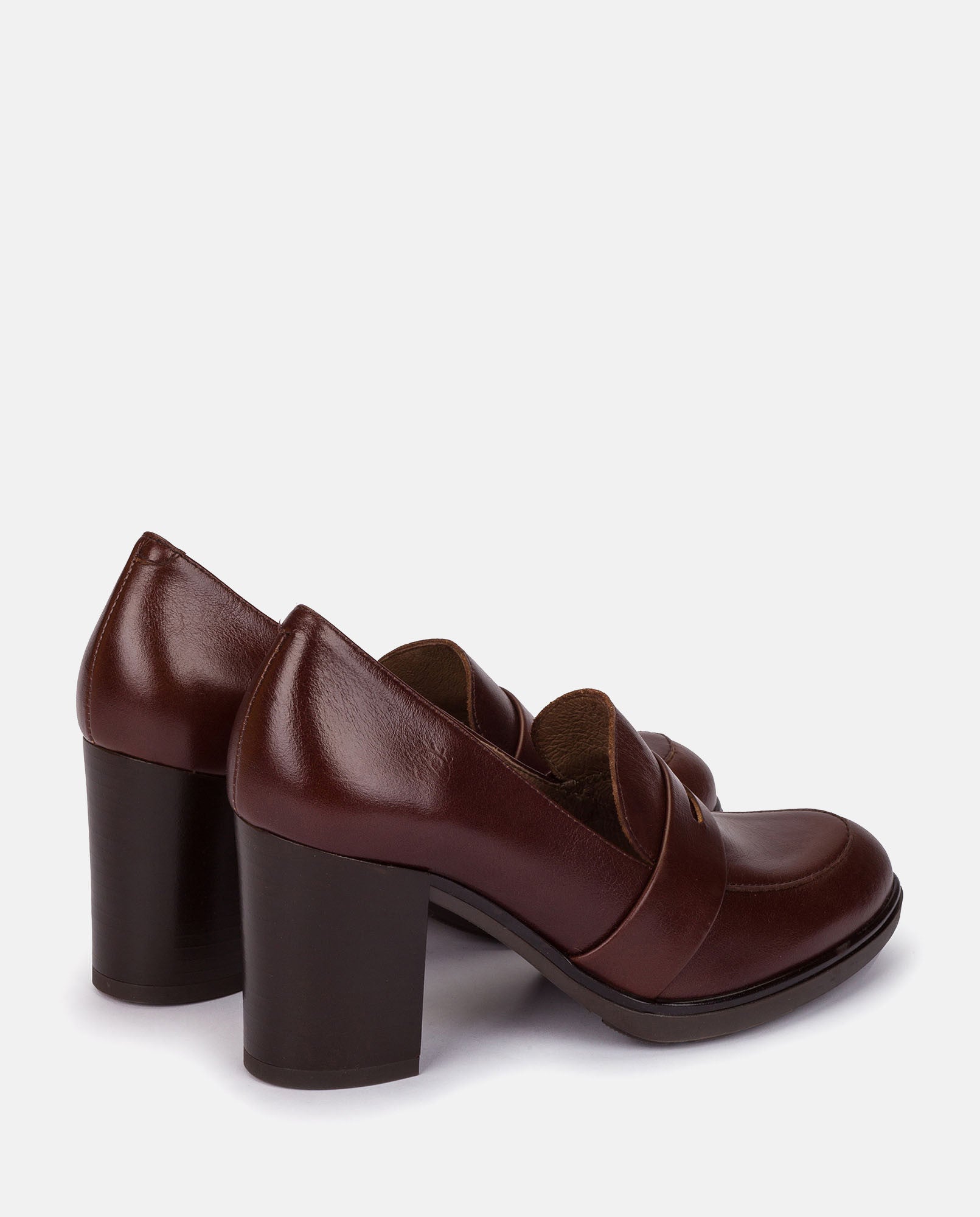 Yokono Kiel-001 décolleté donna marrone tacco 9 cm