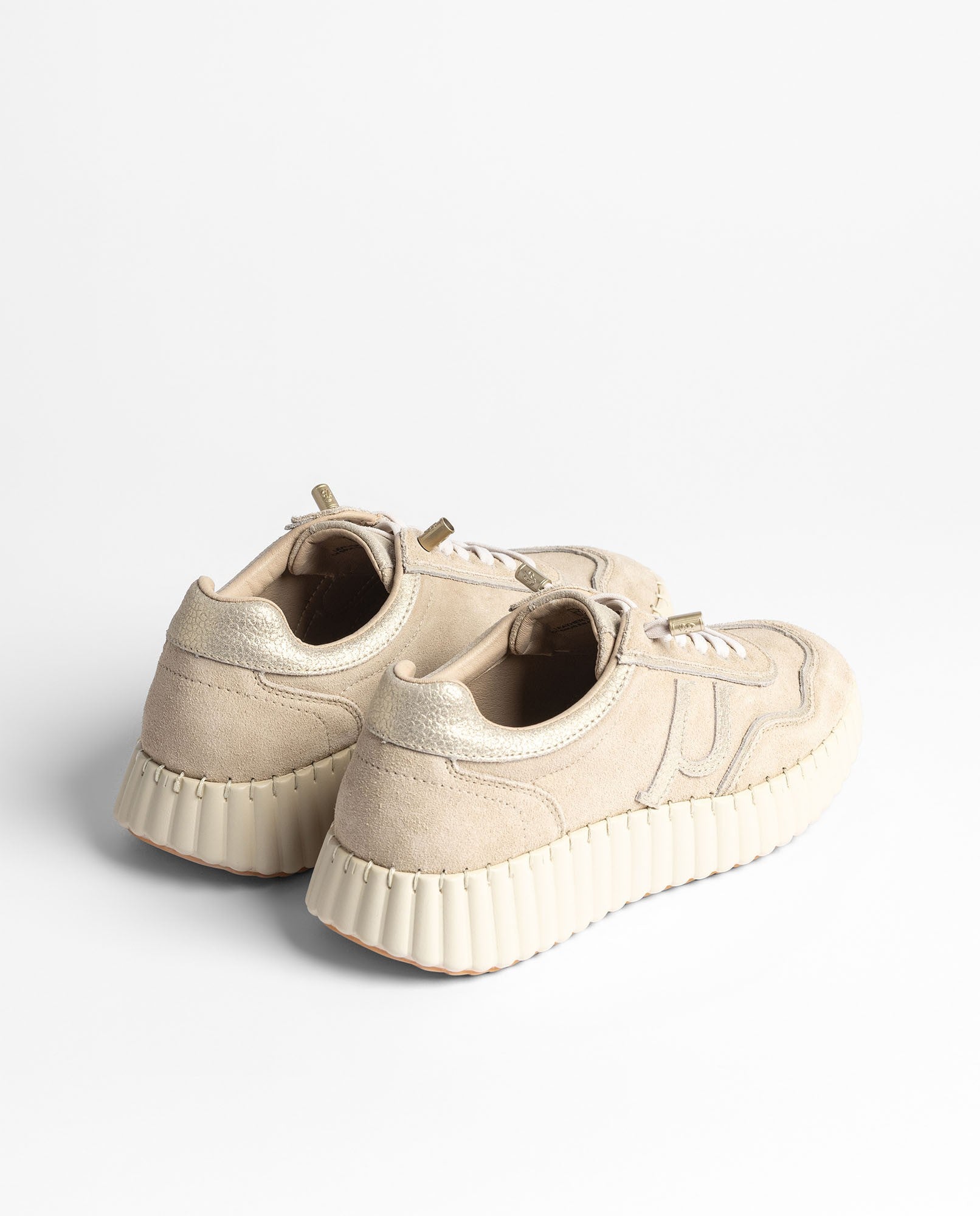 Yokono Vanna 105 sneakers donna dorato in pelle