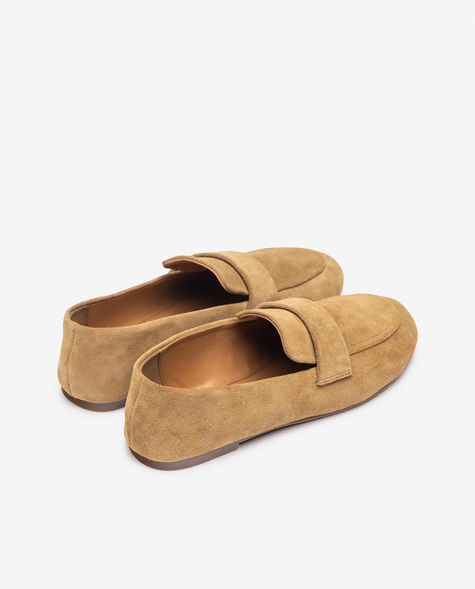 Yokono Tana 001 ballerine donna marrone camoscio