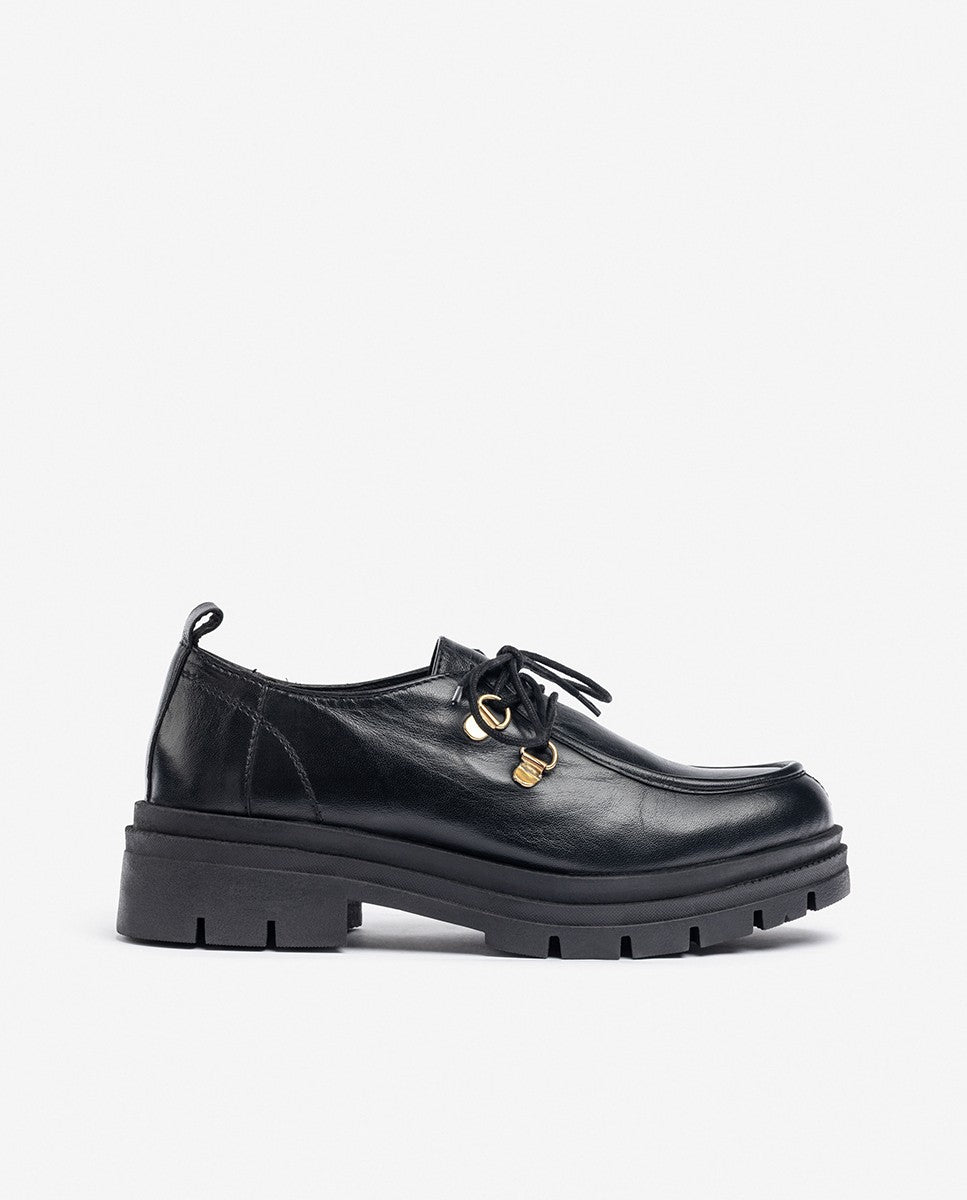 Yokono Lan-223 scarpe basse donna nero pelle