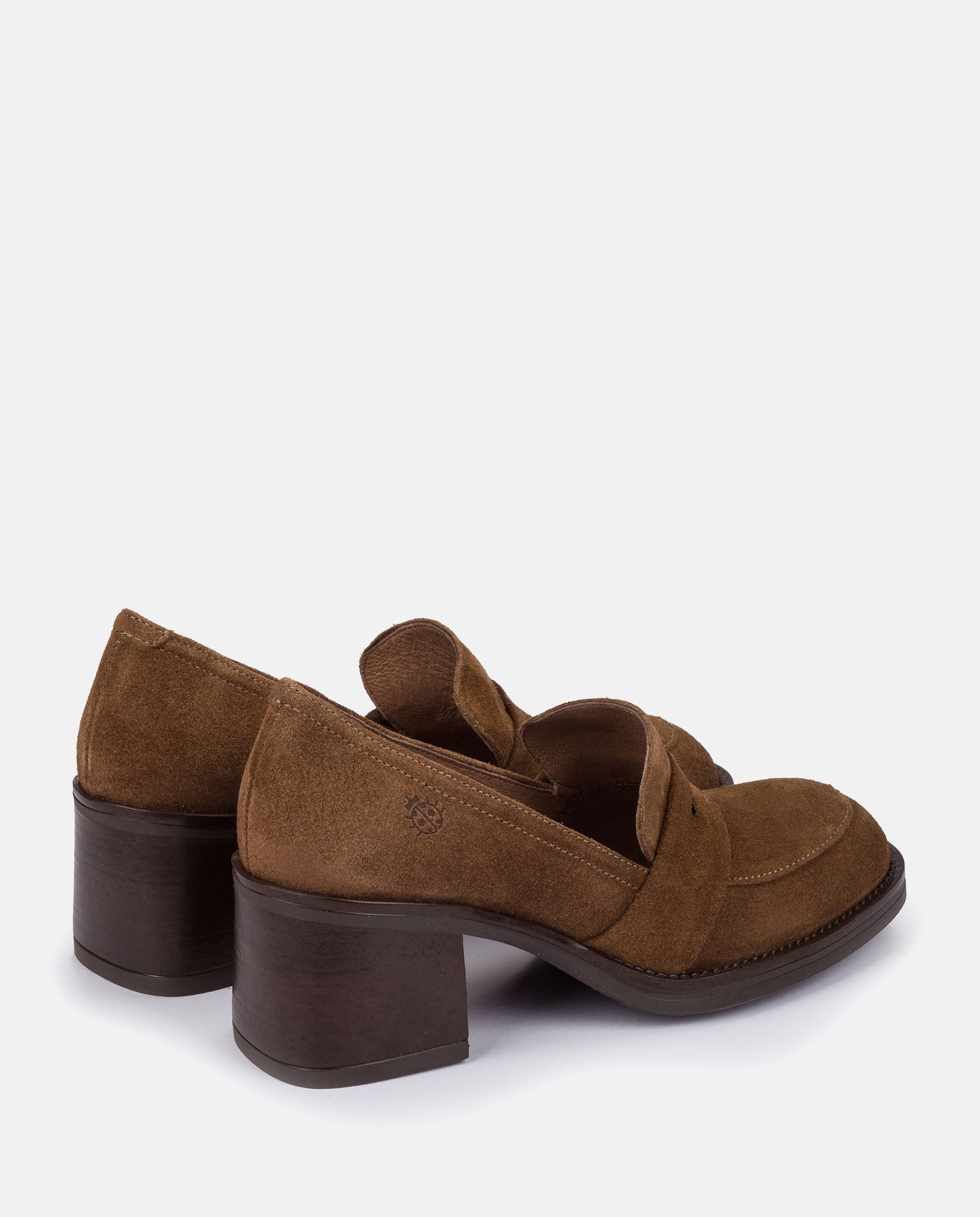 Yokono Landas-001 scarpe donna marroni tacco 6 cm